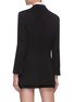 Back View - Click To Enlarge - ALEXANDER MCQUEEN - Single Breast Layer Panel Blazer