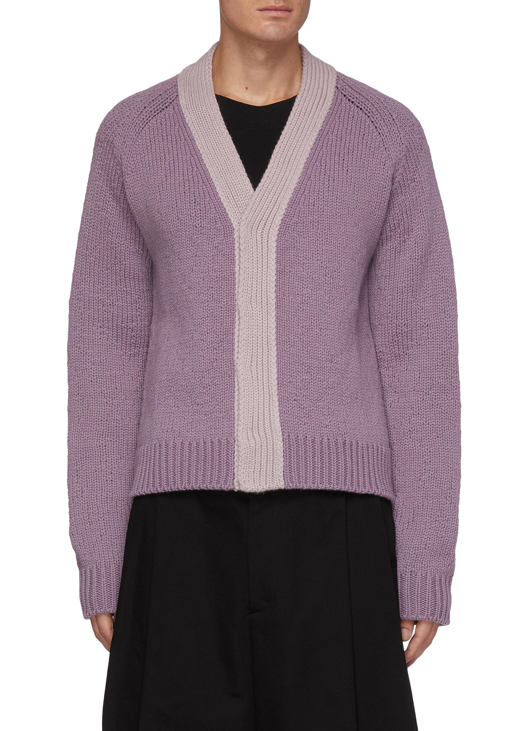 rib knit sweater