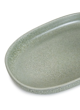 Detail View - Click To Enlarge - L'OBJET - Terra Small Oval Platter – Seafoam