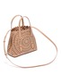 Figure View - Click To Enlarge - ALAÏA - 'Mina 20' Perforated Mini New Vienne Motif Leather Top Handle Bag
