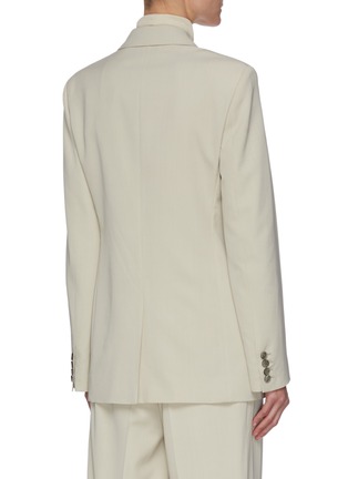 Back View - Click To Enlarge - THE ROW - Single Breast Blazer
