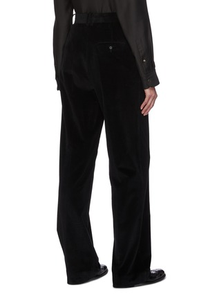 Back View - Click To Enlarge - THE ROW - 'CHANDLER' Straight Leg Corduroy Pants