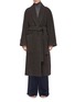 Main View - Click To Enlarge - THE ROW - Fiera' shawl collar belted wrap coat