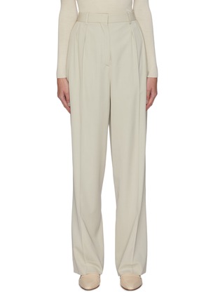 Main View - Click To Enlarge - THE ROW - 'PHOEBE' Straight Leg Pants