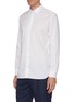 Front View - Click To Enlarge - LARDINI - Dante' point collar shirt