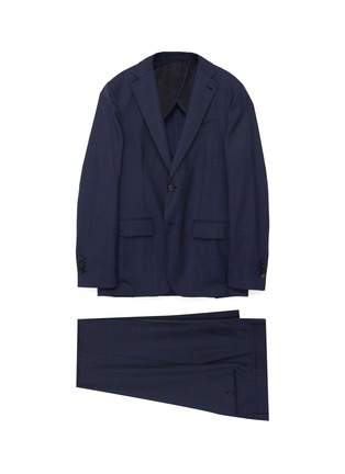 Main View - Click To Enlarge - LARDINI - Notch lapel wool suit