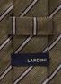 Detail View - Click To Enlarge - LARDINI - Striped Regimental Silk Tie