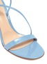 Detail View - Click To Enlarge - GIANVITO ROSSI - 'Manhattan 85' Asymmetric Strap Heeled Sandals