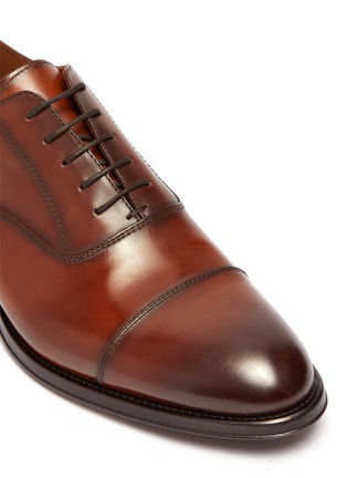 Detail View - Click To Enlarge - ANTONIO MAURIZI - Classic Leather Oxford Shoes