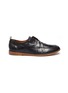 Main View - Click To Enlarge - ANTONIO MAURIZI - 'TODI' Laceless Leather Derby Shoes