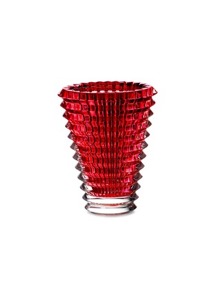 Main View - Click To Enlarge - BACCARAT - Eye Oval Vase — Red