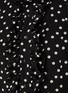 Detail View - Click To Enlarge - SAINT LAURENT - Polka dot ruffle detail sheer mini dress