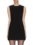 Main View - Click To Enlarge - SAINT LAURENT - Back bow sleeveless mini dress