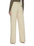 Back View - Click To Enlarge - BOTTEGA VENETA - Boot cut high waist cotton pants