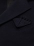  - BOTTEGA VENETA - Folded Triangle Chest Single Breast Long Coat