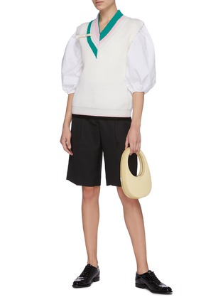 rib knit sweater vest