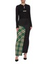 Figure View - Click To Enlarge - MIU MIU - Jewelled brooch embellished cashmere cardigan