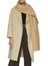 Figure View - Click To Enlarge - JOVENS - Basket Cashmere Knit Shawl
