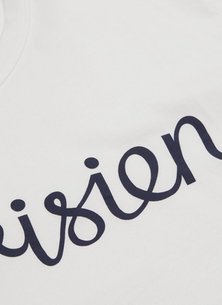 - MAISON KITSUNÉ - Parisien Print Cotton T-shirt