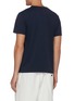 Back View - Click To Enlarge - MAISON KITSUNÉ - Fox Head Patch Crewneck Cotton T-shirt