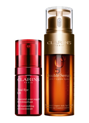 Main View - Click To Enlarge - CLARINS - Double Serum x Total Eye Lift Couple set