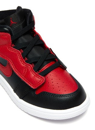 Detail View - Click To Enlarge - NIKE - JORDAN 1' High-Top Leather Toddler Sneakers