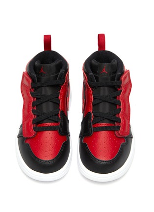 Figure View - Click To Enlarge - NIKE - JORDAN 1' High-Top Leather Toddler Sneakers