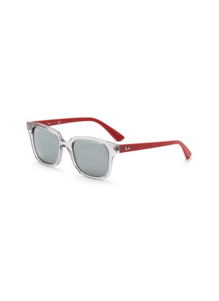 Main View - Click To Enlarge - RAY-BAN - Logo Temple Acetate Frame Junior Sunglasses