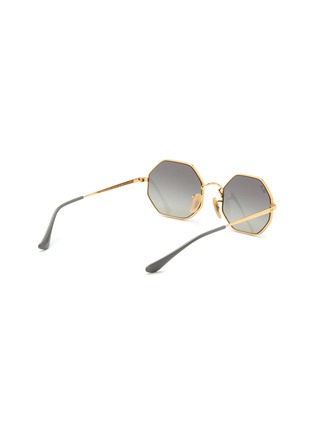 Figure View - Click To Enlarge - RAY-BAN - Vintage Octagonal Metal Frame Junior Sunglasses