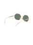 Figure View - Click To Enlarge - RAY-BAN - Clear Temple Tip Octagonal Metal Frame Junior Sunglasses