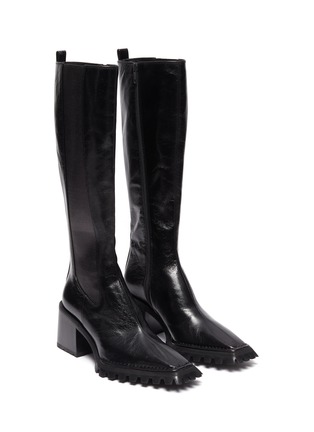 Detail View - Click To Enlarge - ALEXANDERWANG - PARKER' Knee High Leather Boots