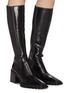 Figure View - Click To Enlarge - ALEXANDER WANG - PARKER' Knee High Leather Boots