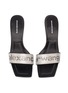 Detail View - Click To Enlarge - ALEXANDER WANG - Jessie' crystal embellished single band sandals