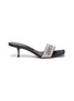 Main View - Click To Enlarge - ALEXANDER WANG - Jessie' crystal embellished single band sandals