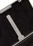 Detail View - Click To Enlarge - ALEXANDERWANG - 'Wangloc' embellished metal cardholder