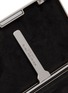 Detail View - Click To Enlarge - ALEXANDER WANG - 'Wangloc' embellished metal cardholder