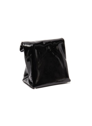 Detail View - Click To Enlarge - ALEXANDER WANG - 'Lunch Bag' patent leather foldover clutch