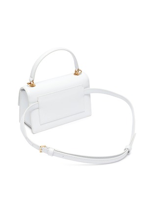 Detail View - Click To Enlarge - ALEXANDER WANG - 'W Legacy' metal buckle leather top handle transformer bag