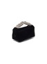 Back View - Click To Enlarge - ALEXANDERWANG - SCRUNCHIE' Embellished Ruch Handle Bag