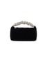 Main View - Click To Enlarge - ALEXANDERWANG - SCRUNCHIE' Embellished Ruch Handle Bag