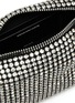 ALEXANDER WANG - HEIRESS' Rhinestone Embellished Pouch Logo Top Handle Bag