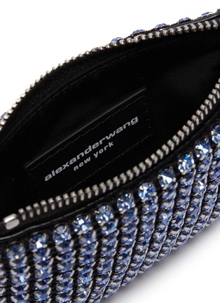 Detail View - Click To Enlarge - ALEXANDER WANG - 'Heiress' rhinestone embellished crossbody bag