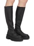 BOTH - 'Gao' knee high platform leather boots