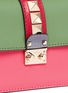 Detail View - Click To Enlarge - VALENTINO GARAVANI - 'Rockstud' small Italian Pop leather chain bag