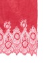 Detail View - Click To Enlarge - VALENTINO GARAVANI - Lace trim crinkle cashmere scarf