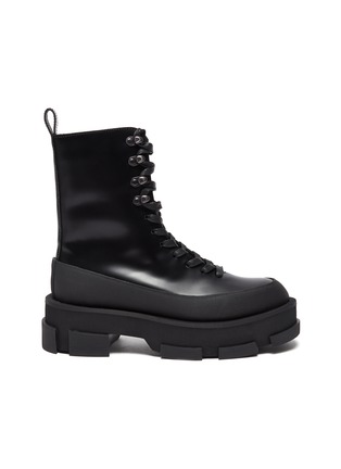 Main View - Click To Enlarge - BOTH - 'Gao' platform leather combat boots