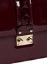 Detail View - Click To Enlarge - VALENTINO GARAVANI - 'Punkouture Rockstud' patent leather chain bag