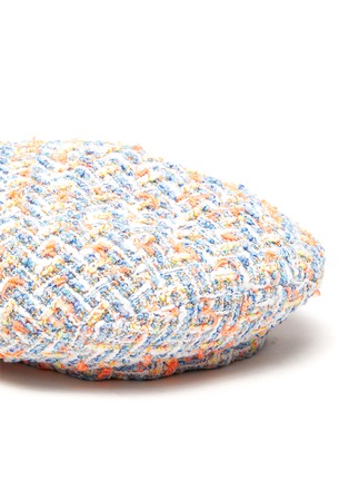 Detail View - Click To Enlarge - MAISON MICHEL - Flore' tweed beret hat