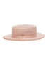 Main View - Click To Enlarge - MAISON MICHEL - 'Kiki' flat top raffia hat