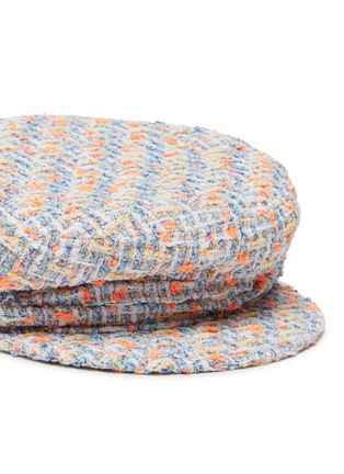 Detail View - Click To Enlarge - MAISON MICHEL - New Abby' tweed newsboy cap